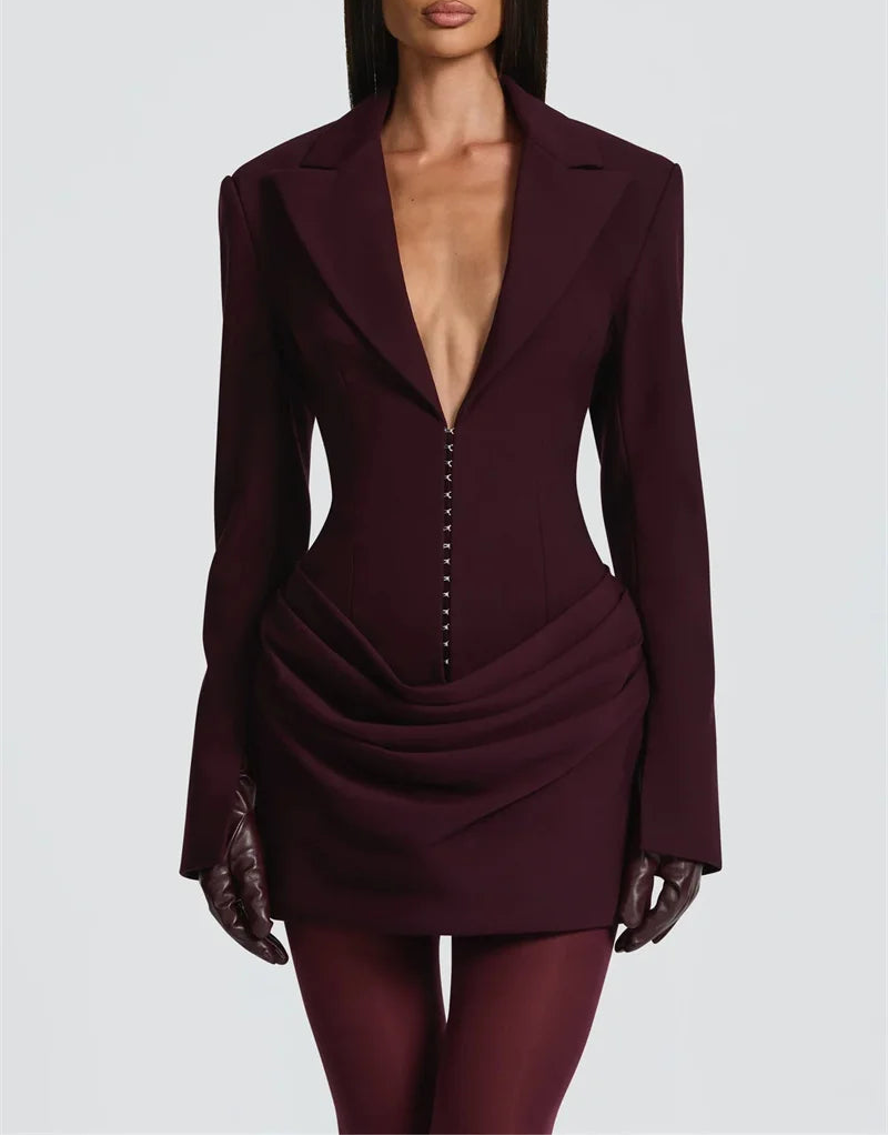 Luna - שמלת בלייזר