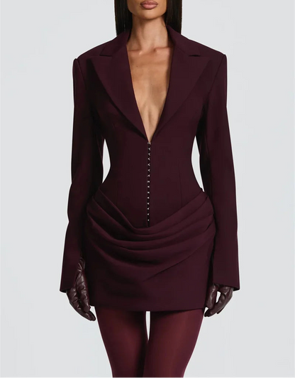 Luna - שמלת בלייזר